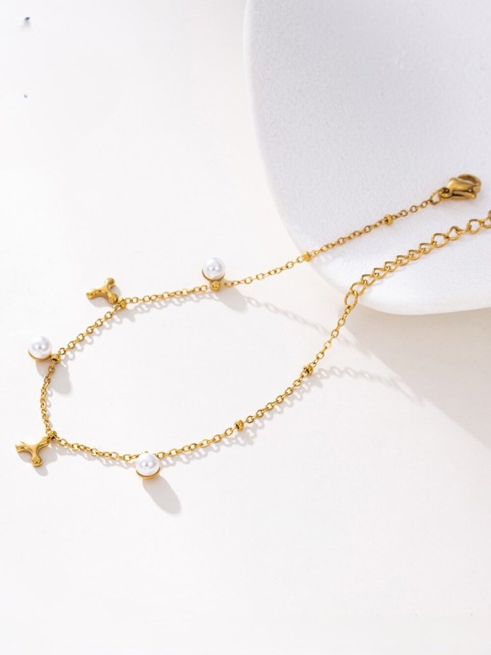 14K gold color bracelet